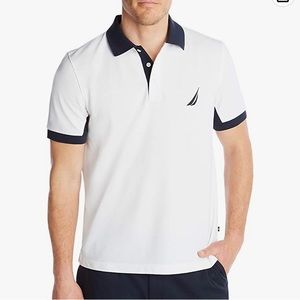 mens large nautica polo shirt